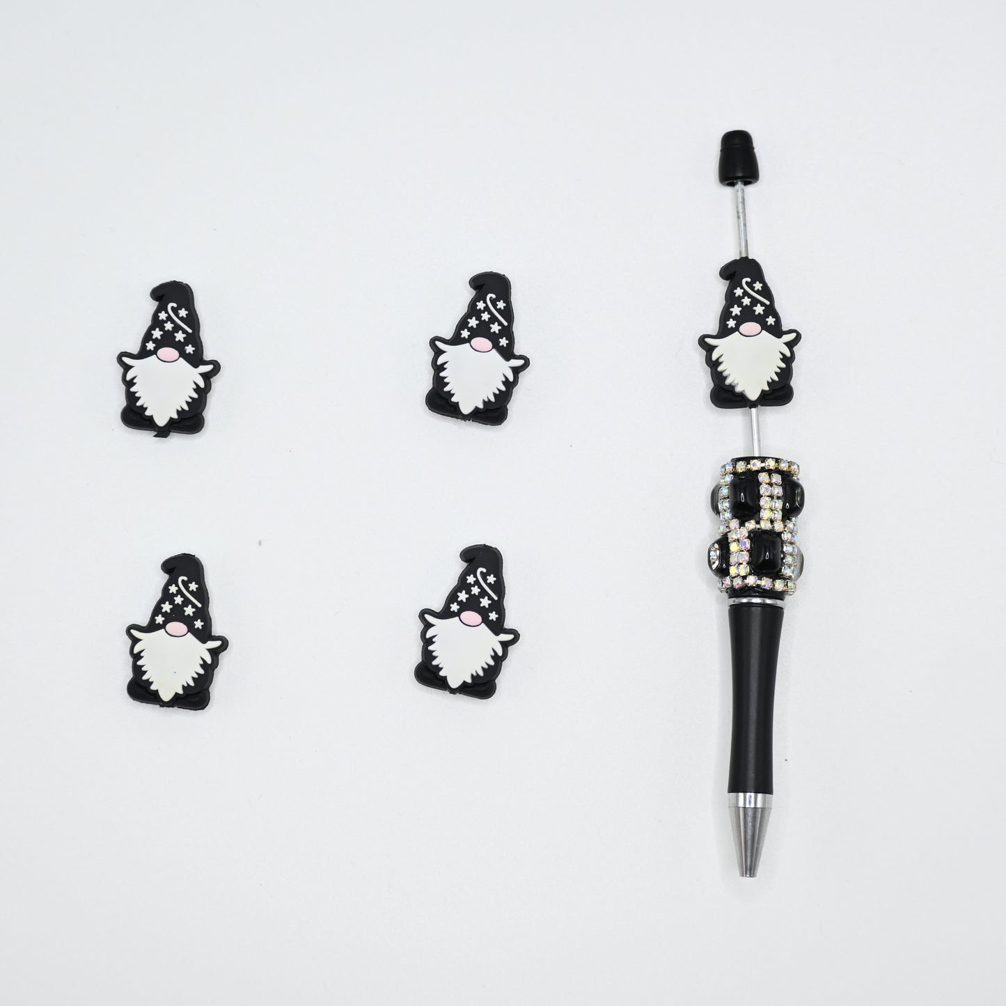 Little Magical Old Man Silicone Focal Beads For Pen