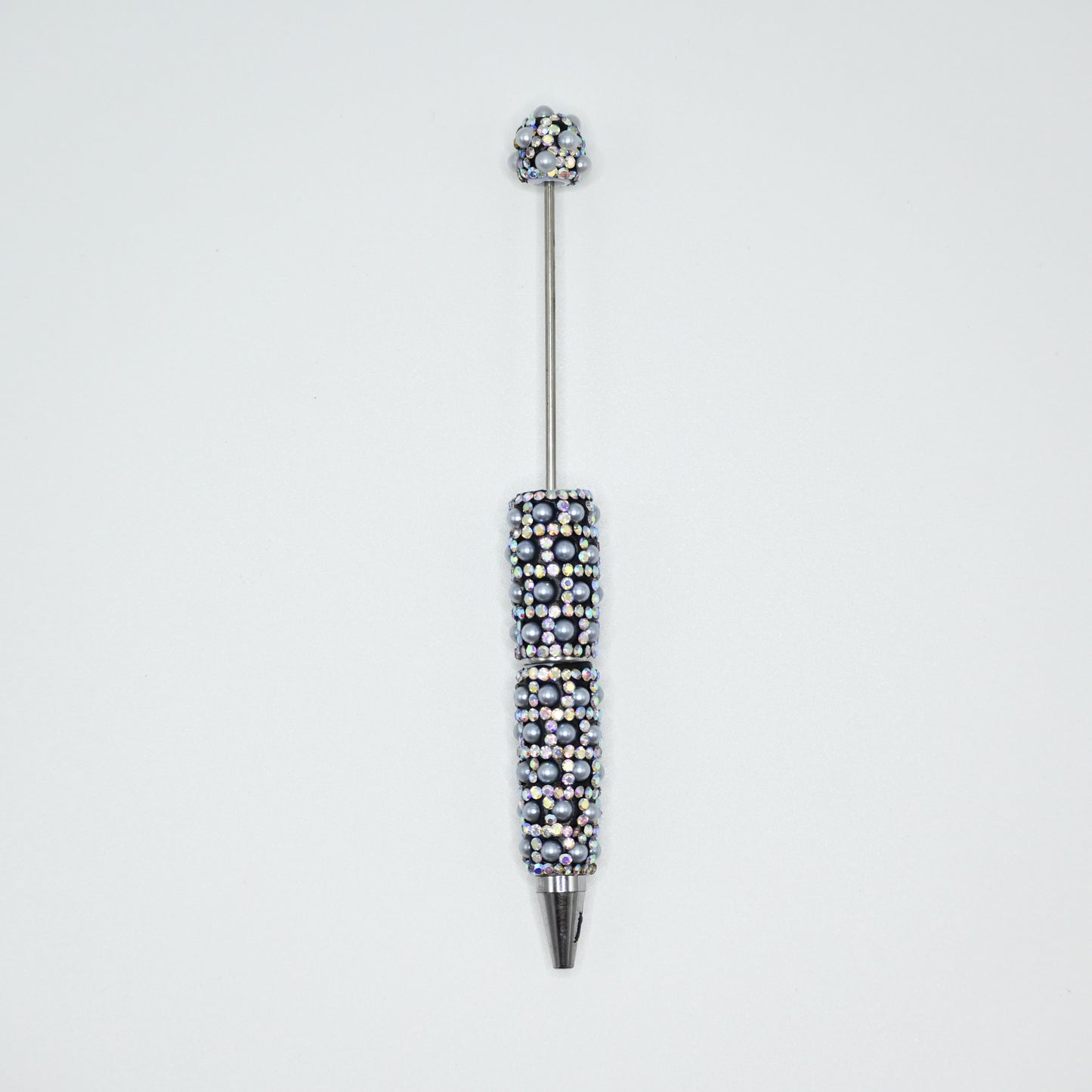 Black Color Full Pearl Fancy Pen for Beads Cute Journalling Pens