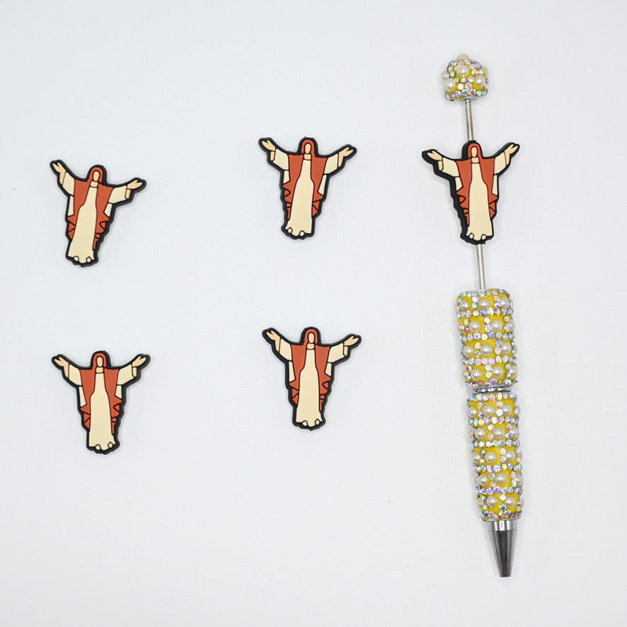 God Like Us Silicone Focal Beads For Pen