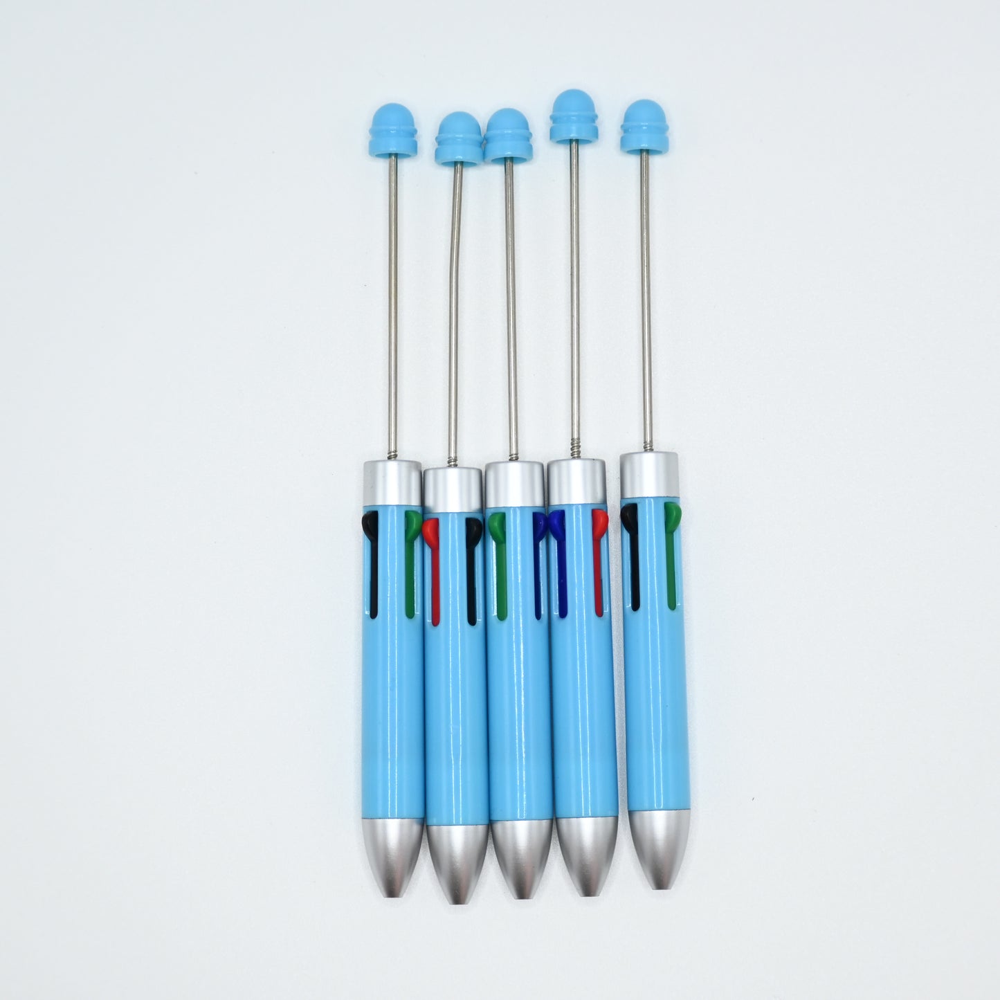 5 PCS Four Color Pen for Beads Blue Body Pen