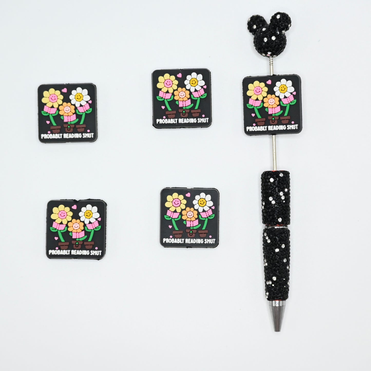 Probably Reading Smut Silicone Focal Beads For Pen