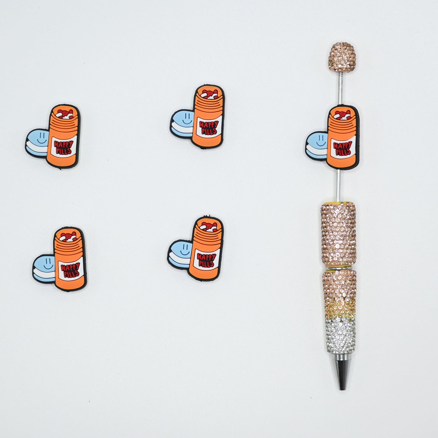 Happy Pills Silicone Focal Beads For Pen
