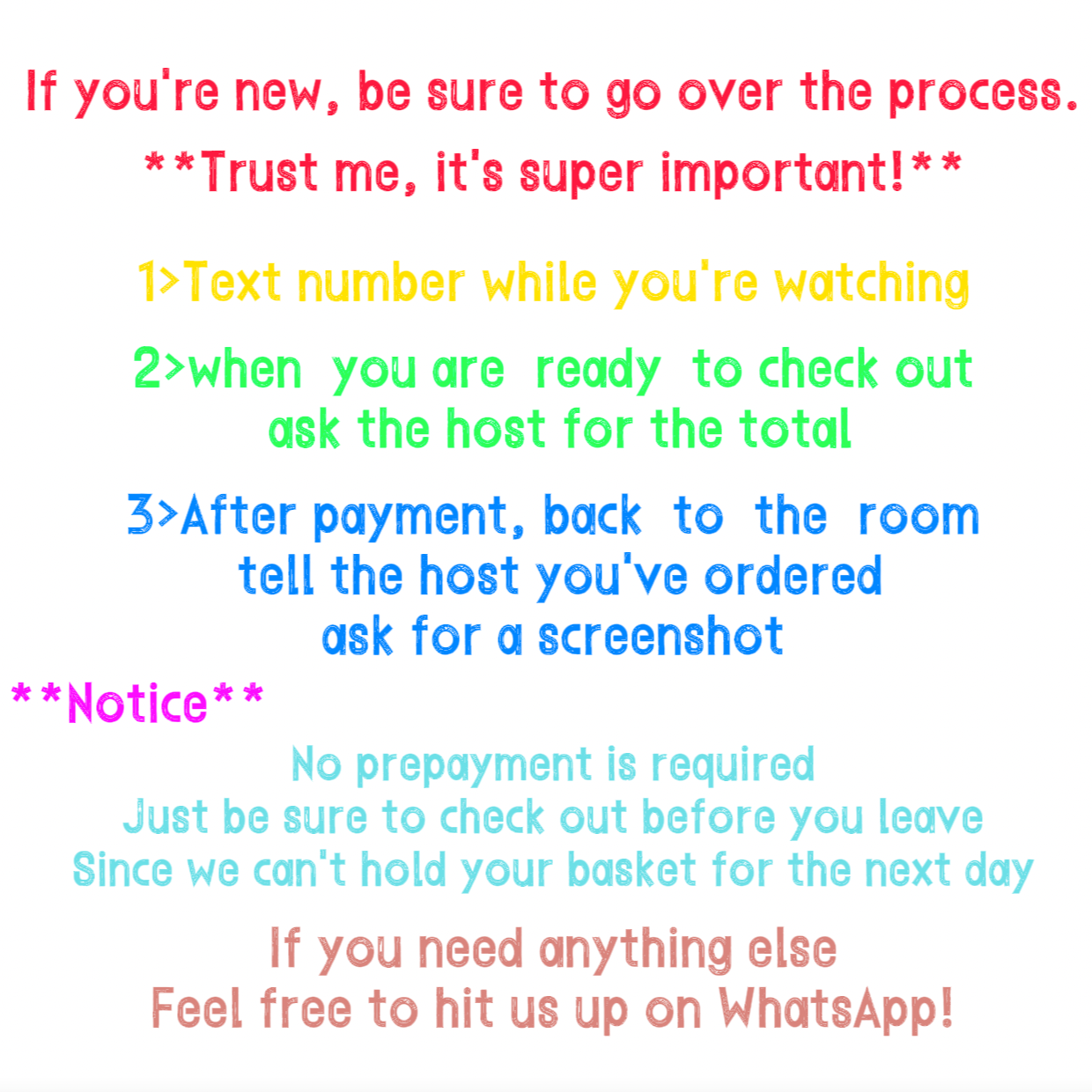 Pay For Your Cart In The Livestream