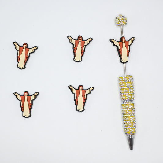 God Like Us Silicone Focal Beads For Pen