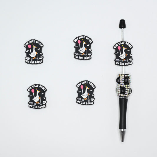 Silly Goose On the Loose Silicone Focal Beads For Pen