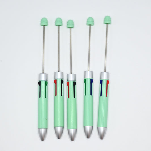 5 PCS Four Color Pen for Beads Green Body Pen