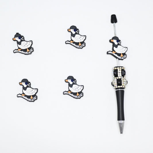Dancing Goose Silicone Focal Beads For Pen
