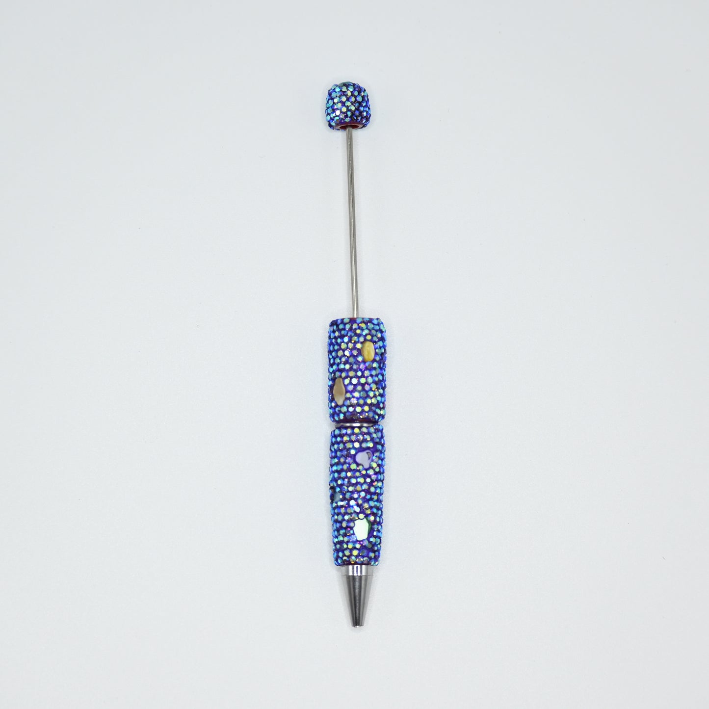 Purple Color Full Rhinestones Pen for Beads with Colorful Stones